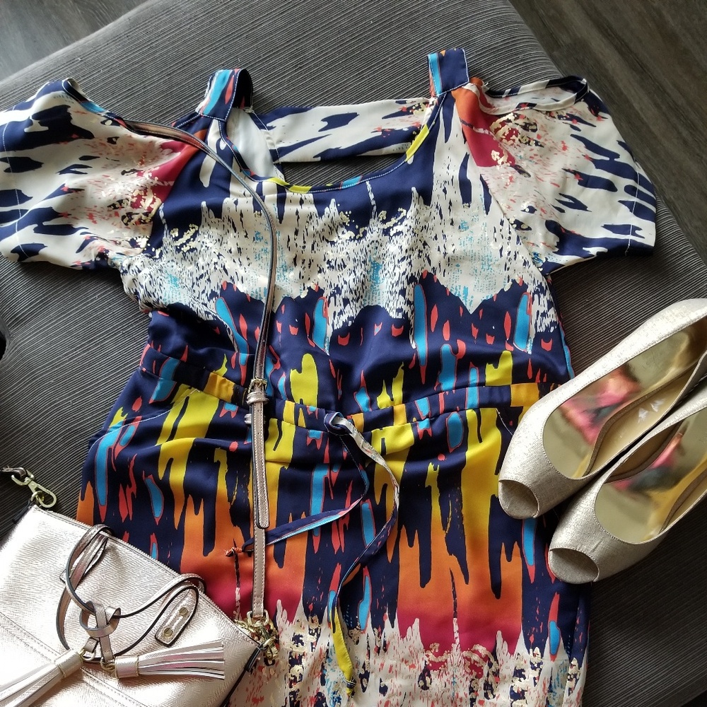 NWT Multicolor dress